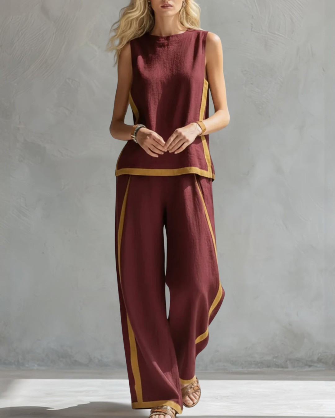Leila - Schickes zweiteiliges Outfit-Set