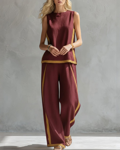 Leila - Schickes zweiteiliges Outfit-Set