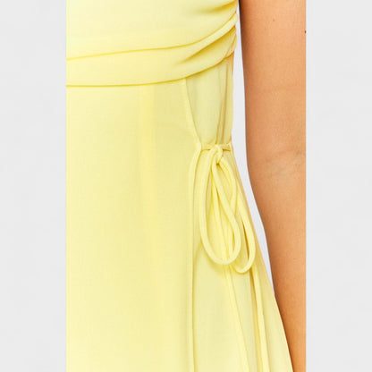 Flóssi - Elegantes Gelbes Maxikleid