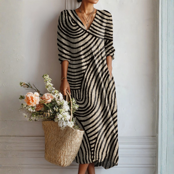 VintageCharm - Elegantes Retro-Kleid