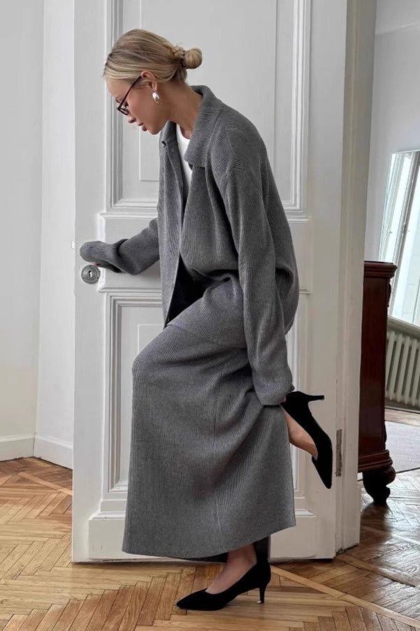Vielseitig kombinierbares Damen-Strickset für stilvolle Looks