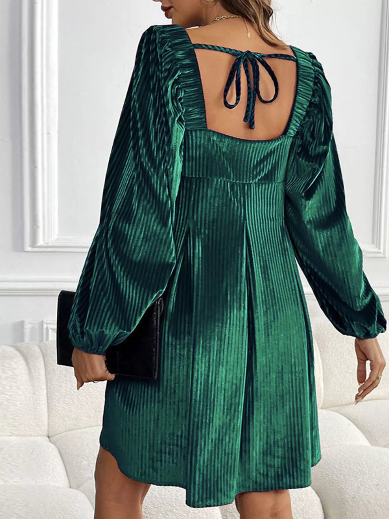 Festliches Damenkleid aus Samt für Partys und besondere Anlässe