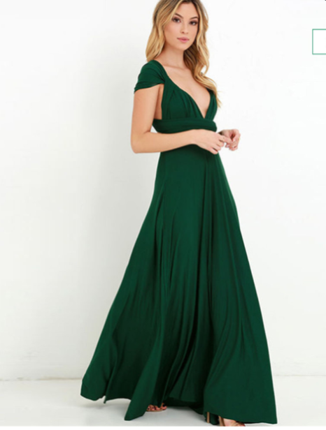 Multifunktionales Stretch-Wickel-Midikleid