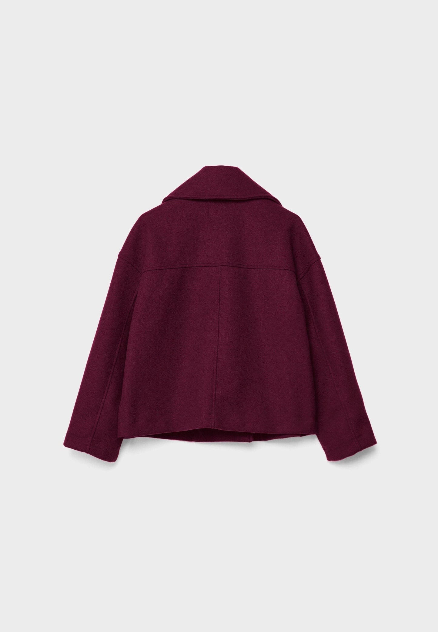 Stylish double-breasted short jacket 