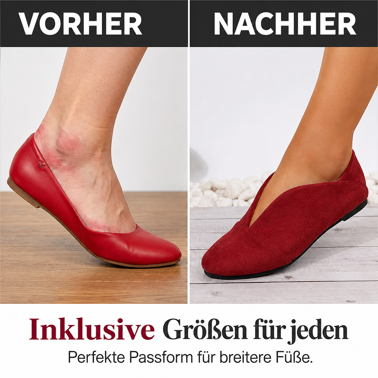 Damen Freizeitschuhe als Schlupfschuhe in eleganter Ansicht