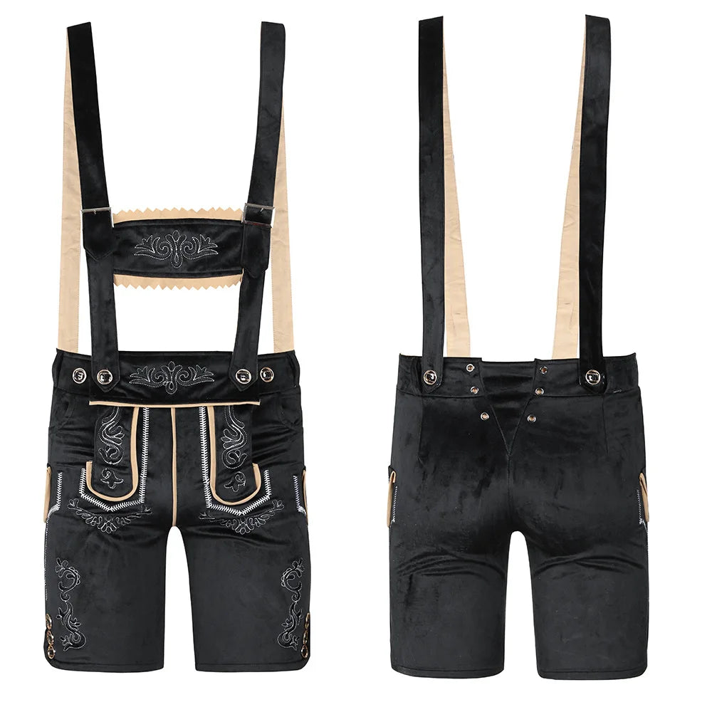 Lederhosen Kostüm Mit Verstellbaren Hosenträgern