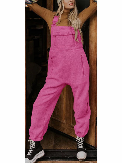 Helena™ Women's Thermal Fleece Jumpsuit with Zippered Pockets [Last Day Discount] 