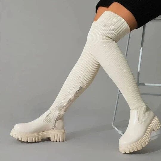 Damenstiefel mit flexiblem Sitz für den Alltag