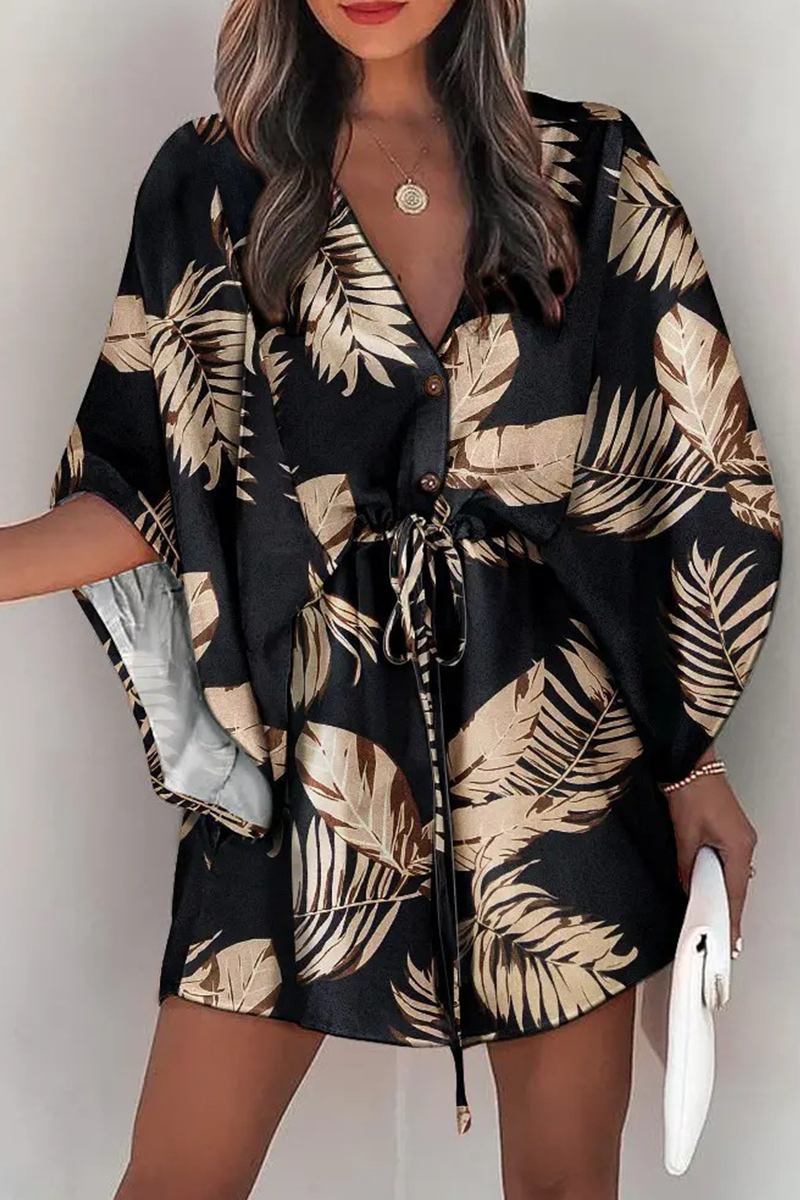Luftiges Sommerkleid für Damen mit Boho-Print in entspannter Alltagsoptik