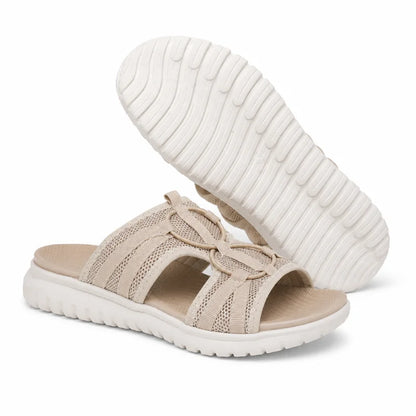 Damen Schlupfsandalen Mit Breiter Passform Leicht