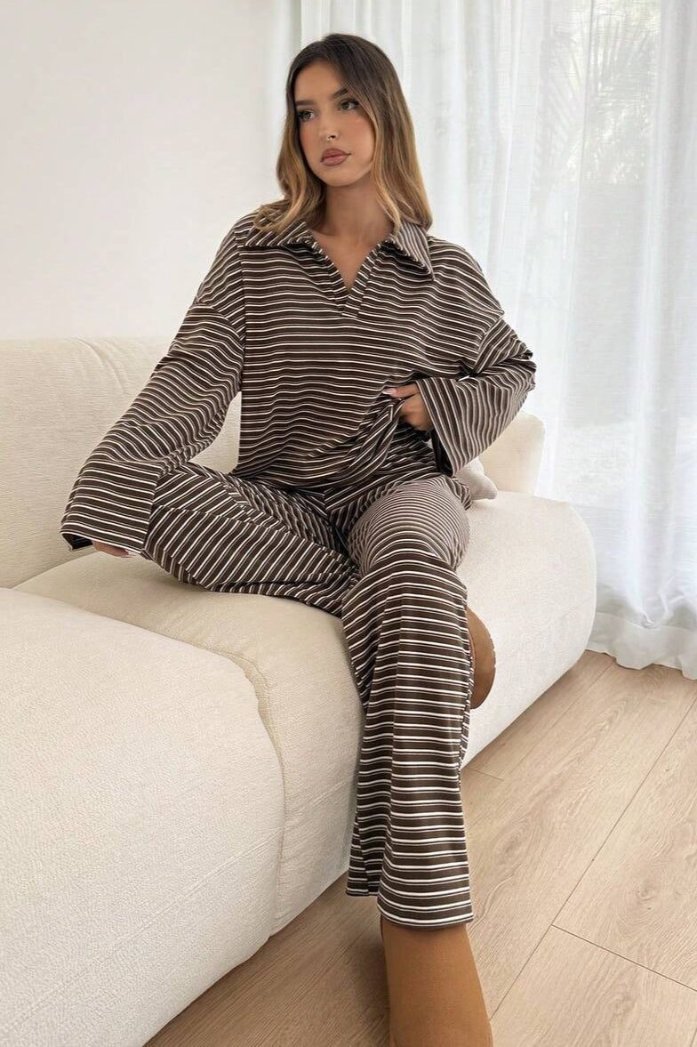 Stilvolles Loungewear-Set für gemütliche Freizeitmomente