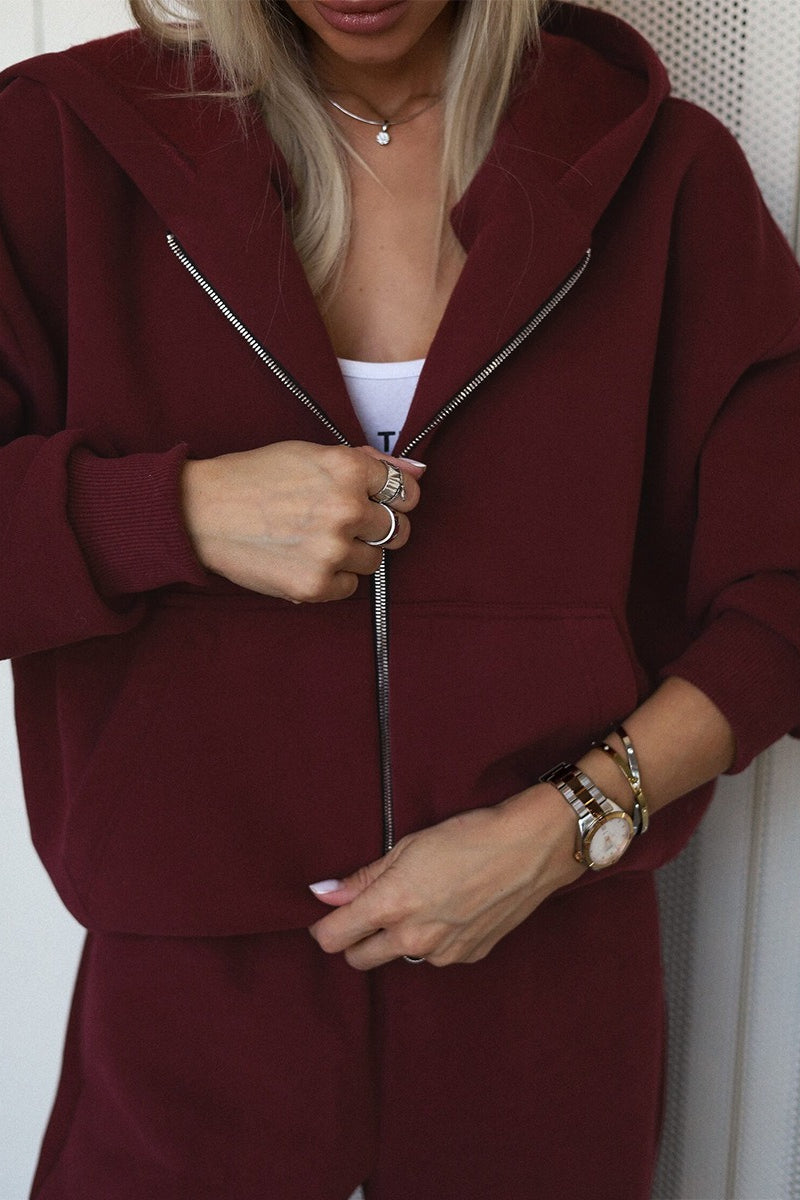 Bequemer Hoodie-Jogginganzug für Freizeit und Alltag