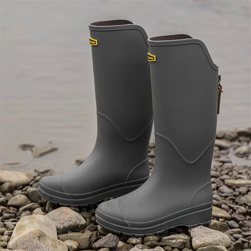 Damen-Gummistiefel mit stilvollem Design für den Regen