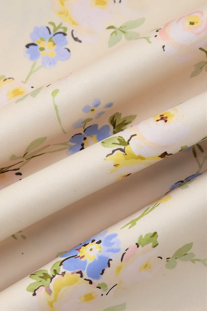 Elegantes Sommer-Maxikleid für Damen mit Blumenprint und schlanker Form
