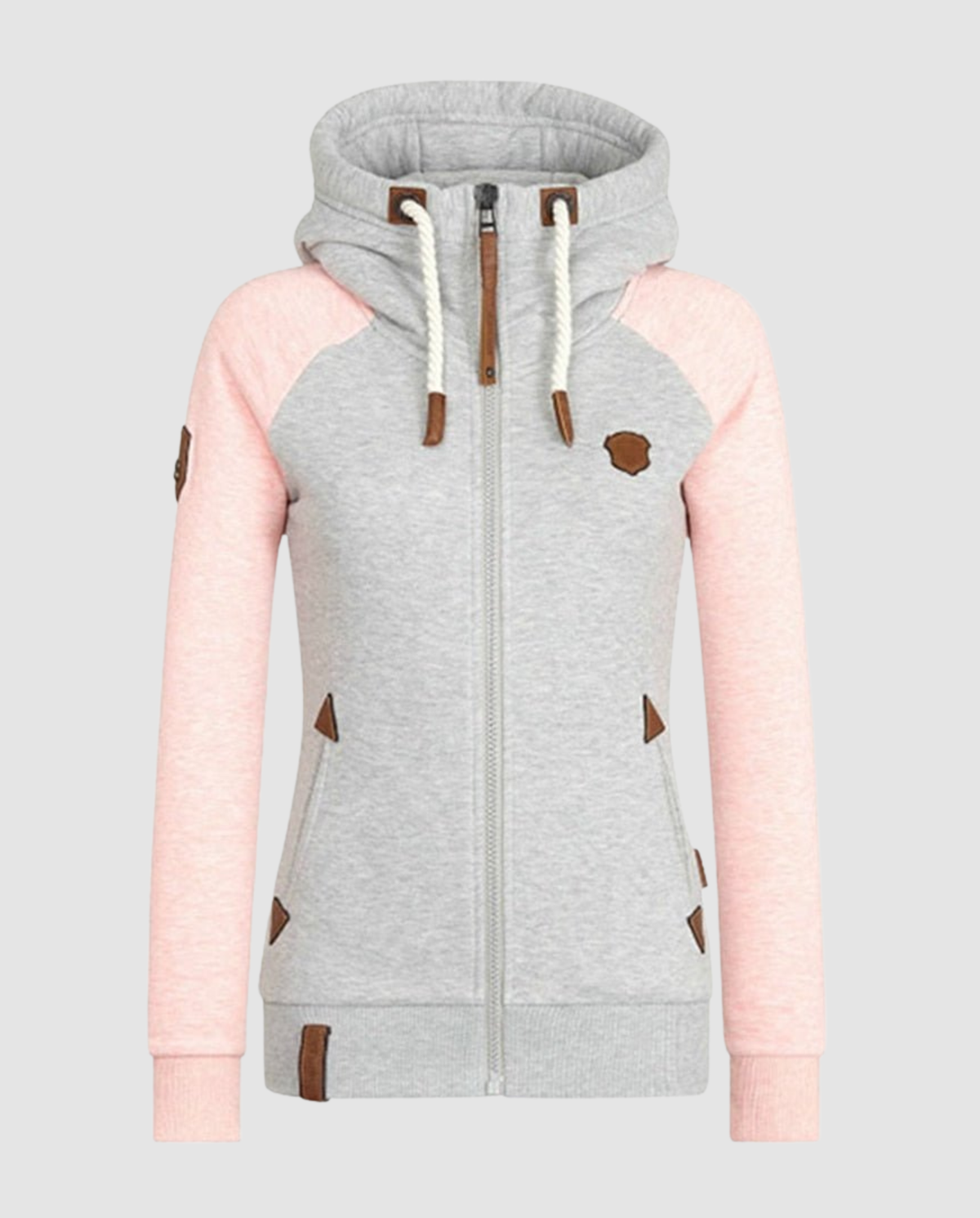 Weicher Hoodie für Damen mit entspanntem, lässigem Schnitt