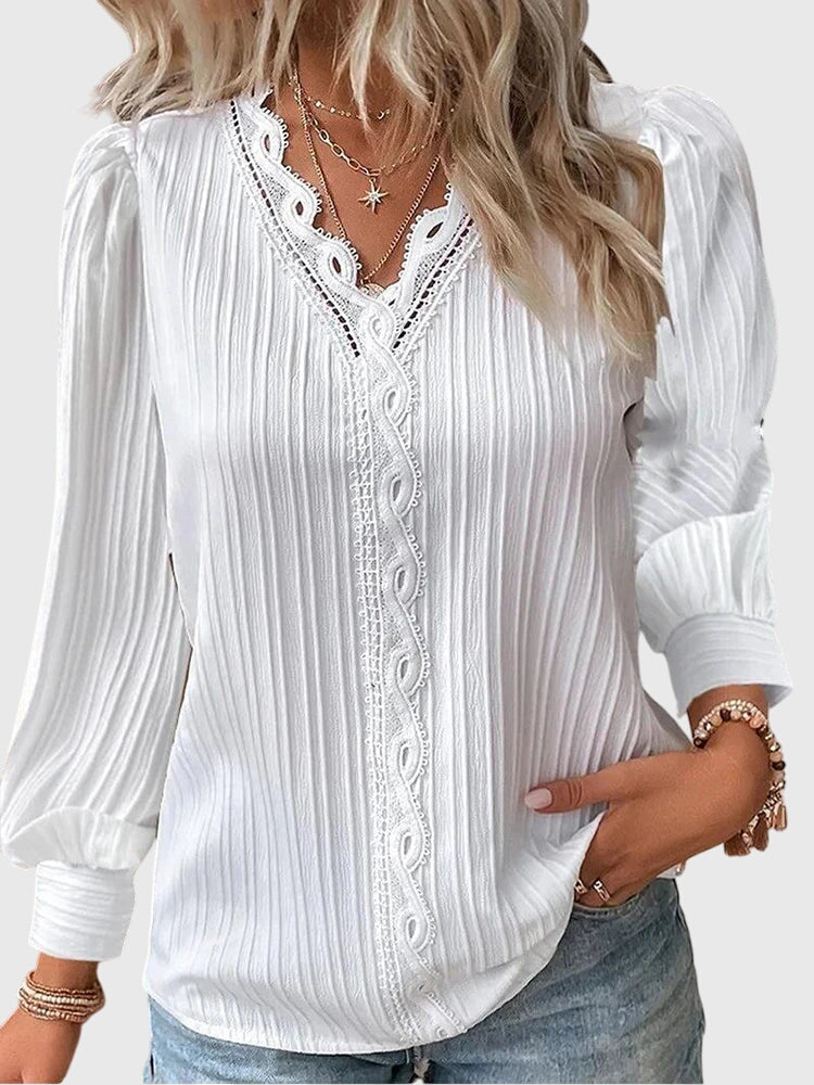 ChicAura - Elegante Pullover-Bluse