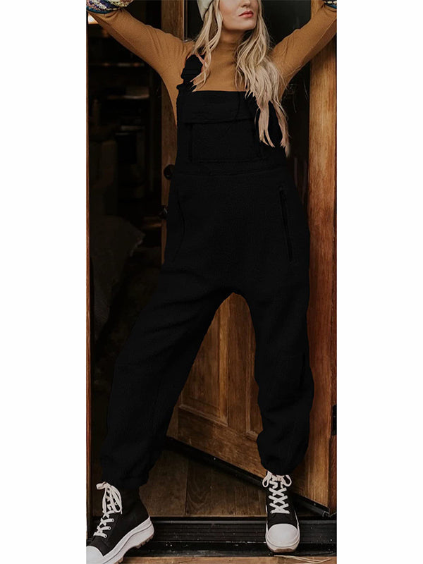 Helena™ Women's Thermal Fleece Jumpsuit with Zippered Pockets [Last Day Discount] 