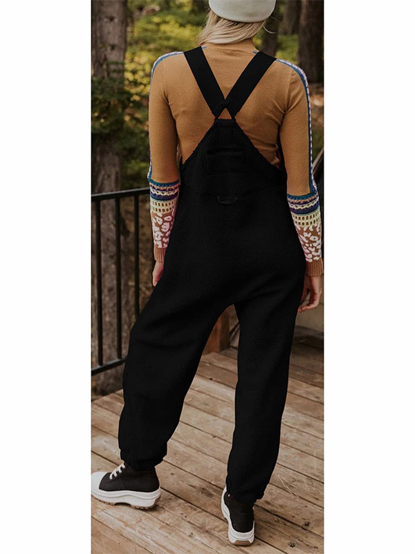 Helena™ Women's Thermal Fleece Jumpsuit with Zippered Pockets [Last Day Discount] 