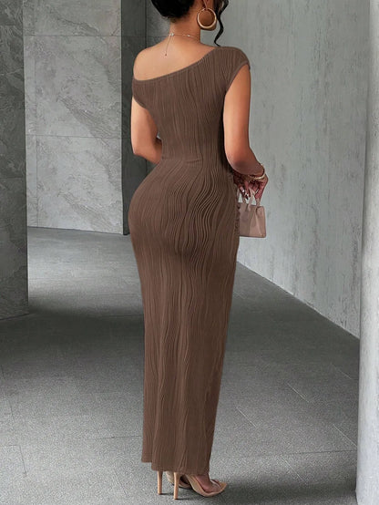 Elegantes One-Shoulder-Kleid für Partys und besondere Abende