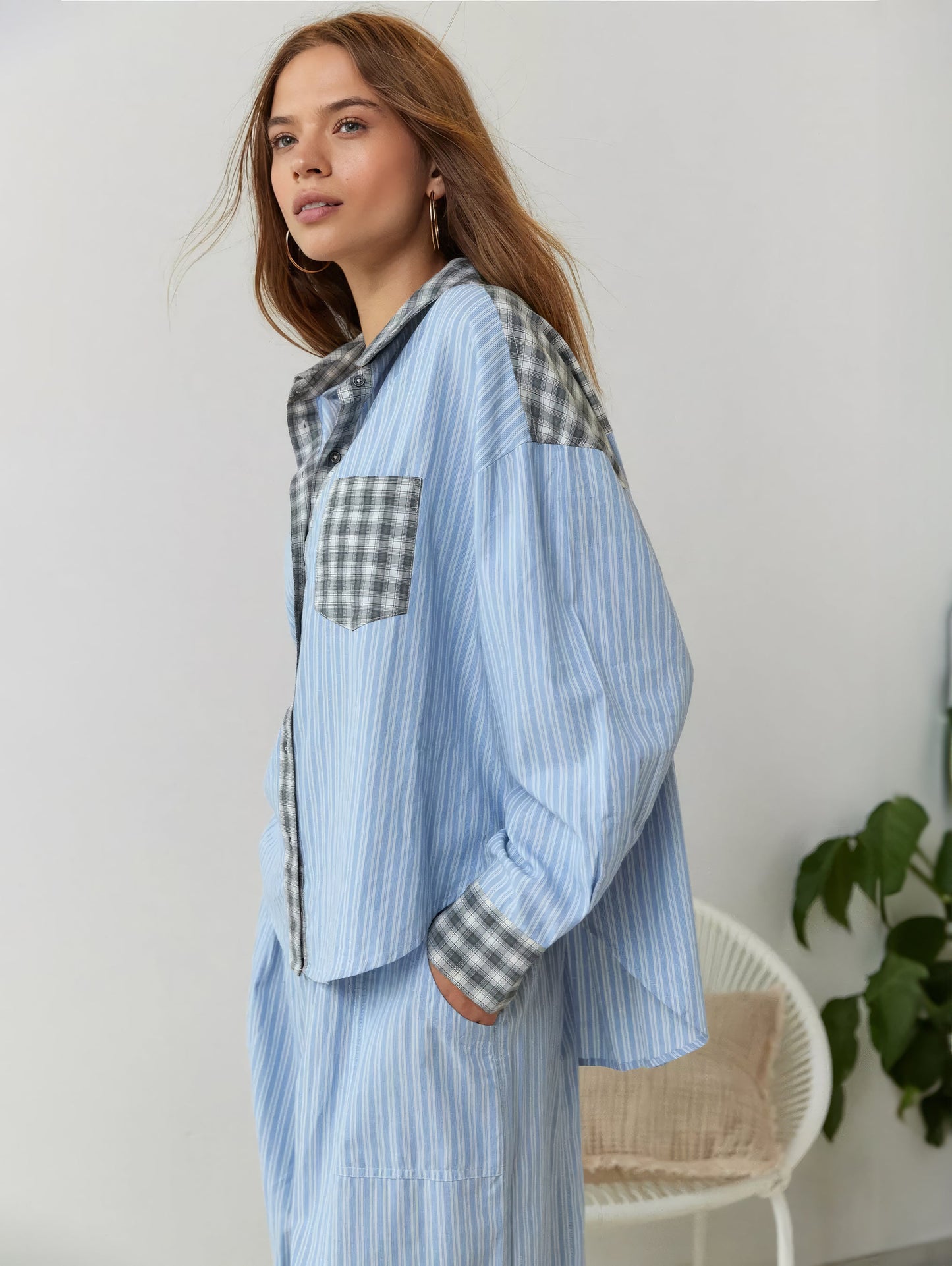 Lockeres Pyjama-Set für Frauen