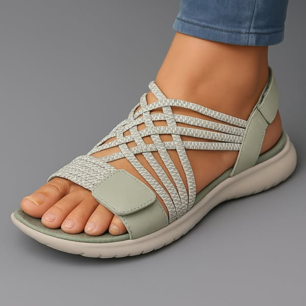 Damen Sandalen mit komfortabler Passform und luftiger offener Form