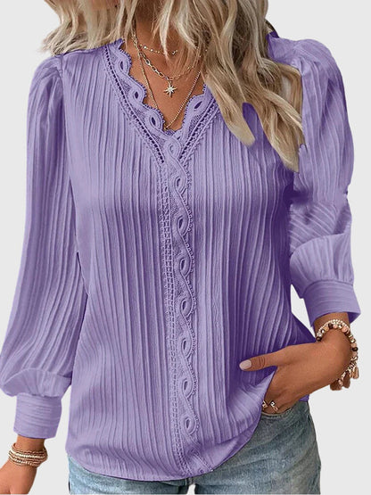 ChicAura - Elegante Pullover-Bluse