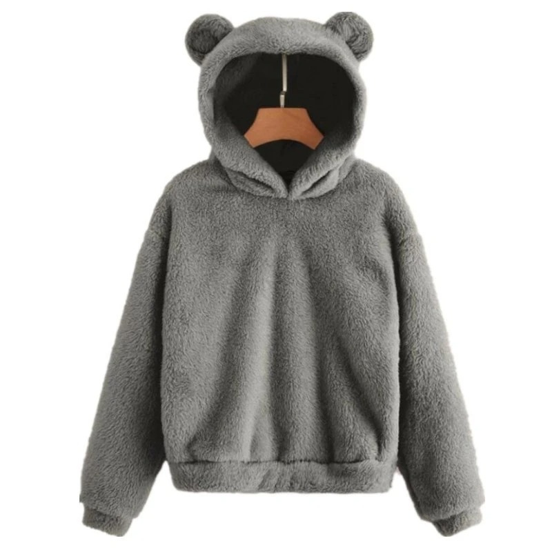 Stylischer & Warmer Bären-Hoodie [Letzter Tag Rabatt]