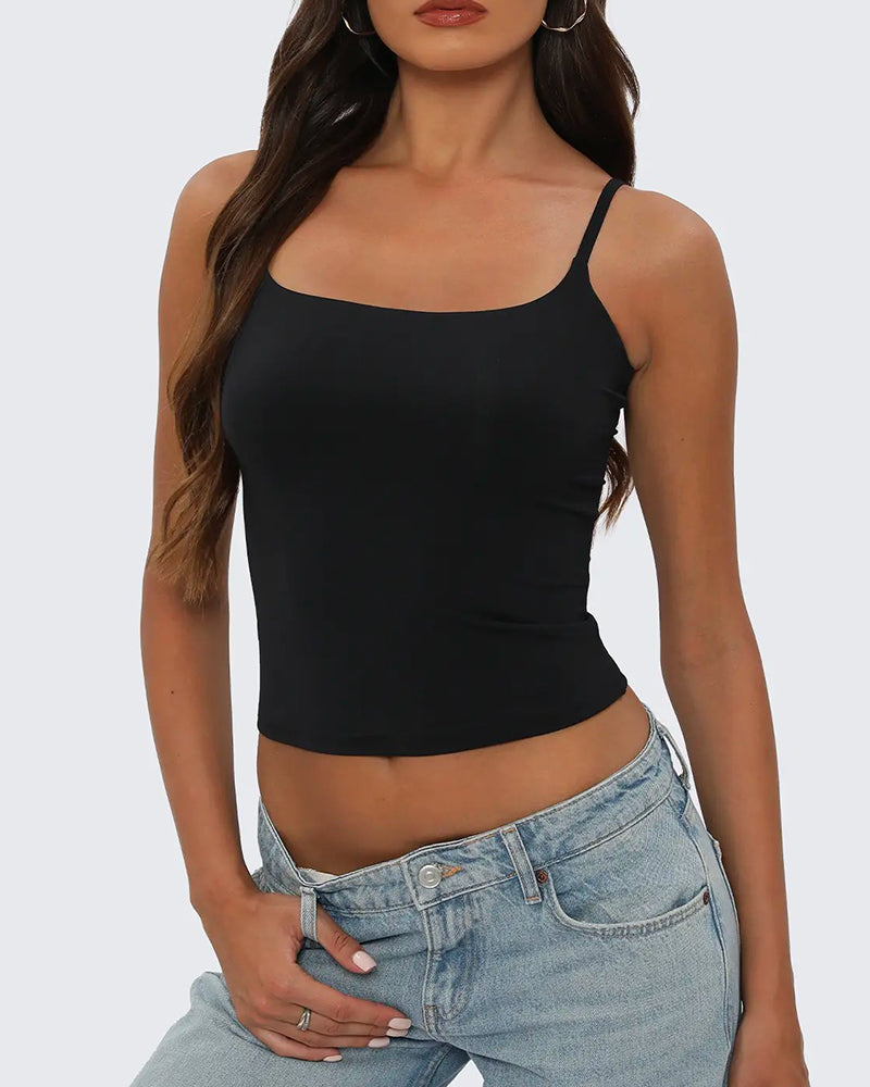 Leichtes Damen Cami-Top für Sommer und Freizeit