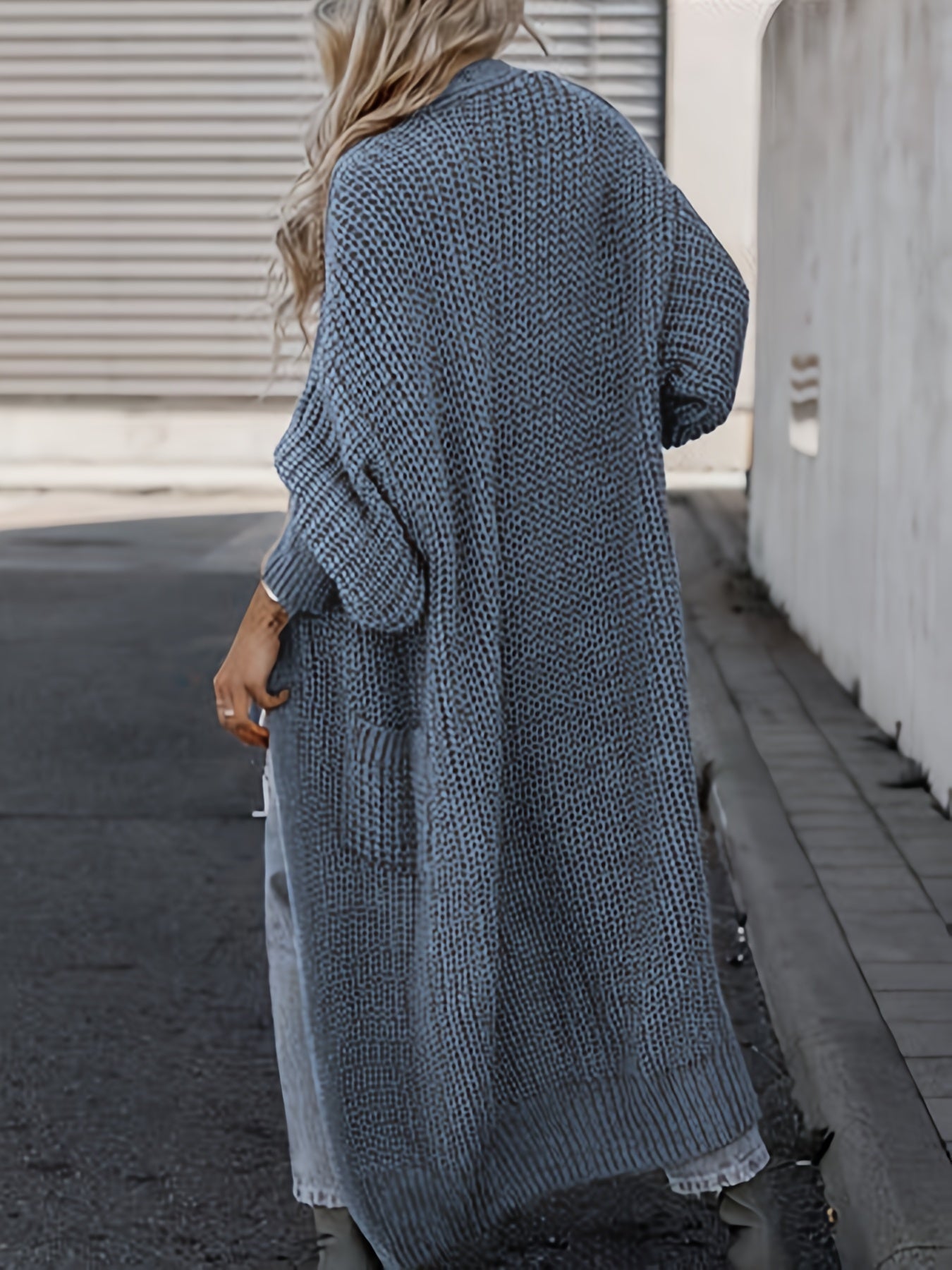 Langer Cardigan für Damen zum vielseitigen Layering