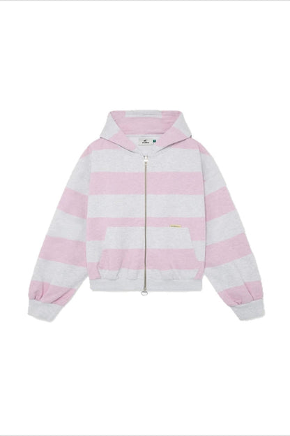 Damen Hoodie mit Kapuze im lässigen Retro-Patchwork-Stil