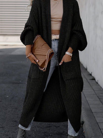 Vielseitig kombinierbarer Maxi-Cardigan für Damen