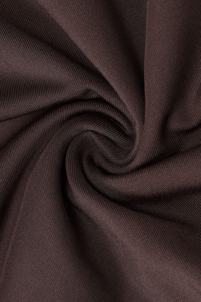 Asymmetrisches Drapiertes Ein-Schulter-Kurzkleid