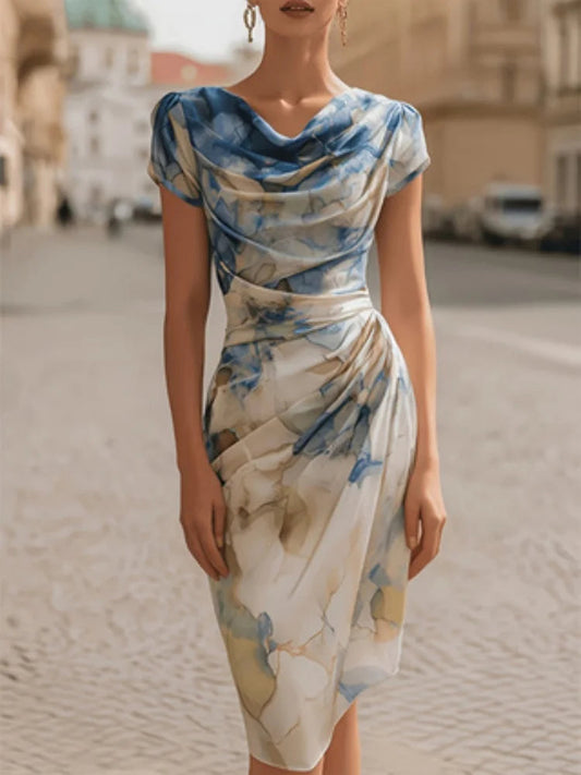Damen Schulterfreies Bodycon-Kleid mit Spitzenstickerei und langem Schnitt