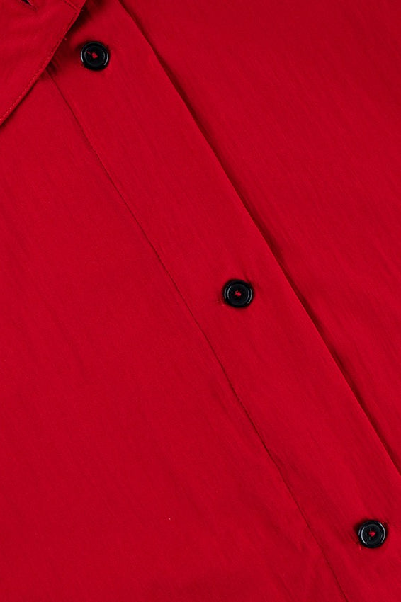 Nahaufnahme des Materials und der Verarbeitung der Jacke