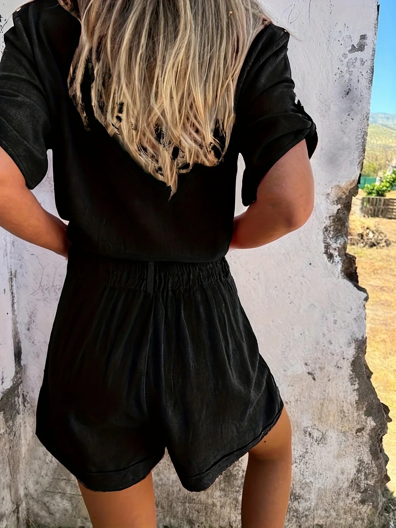 Stylisches zweiteiliges Sommer-Set für Damen