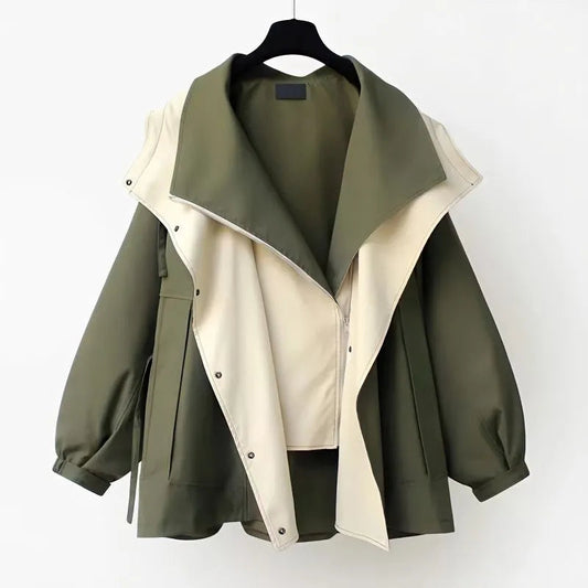 Schicke Strukturierte Stilvolle Jacke