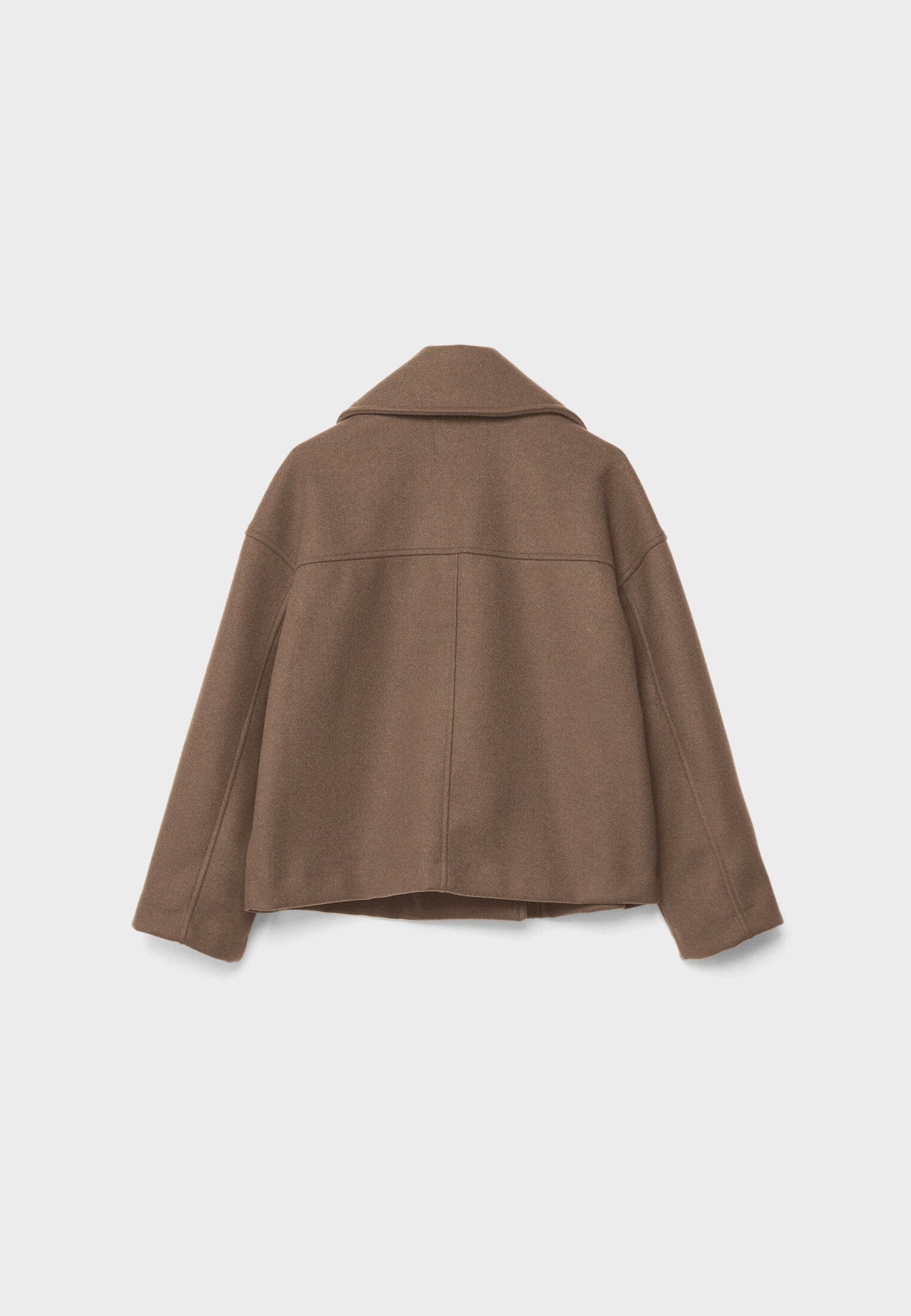 Stylish double-breasted short jacket 