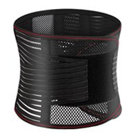 Atmungsaktiver Mesh-Stahlplatten-Träger Taillenschutz