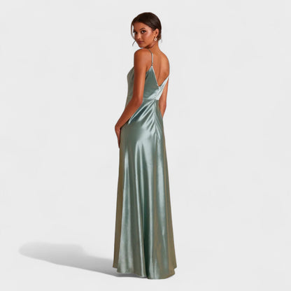 Lúcia Satin Slip-Kleid