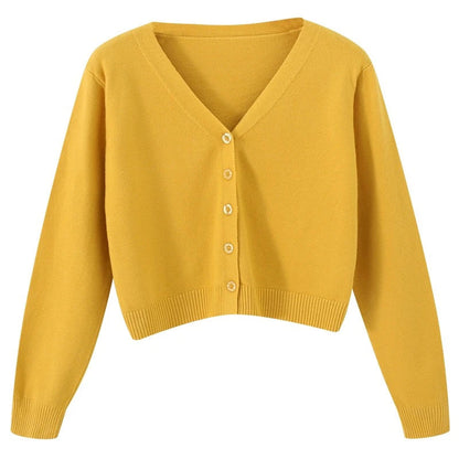 Damen V-Ausschnitt Leichter Strickpullover