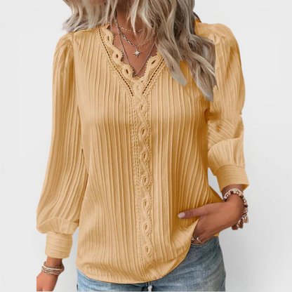 ChicAura - Elegante Pullover-Bluse