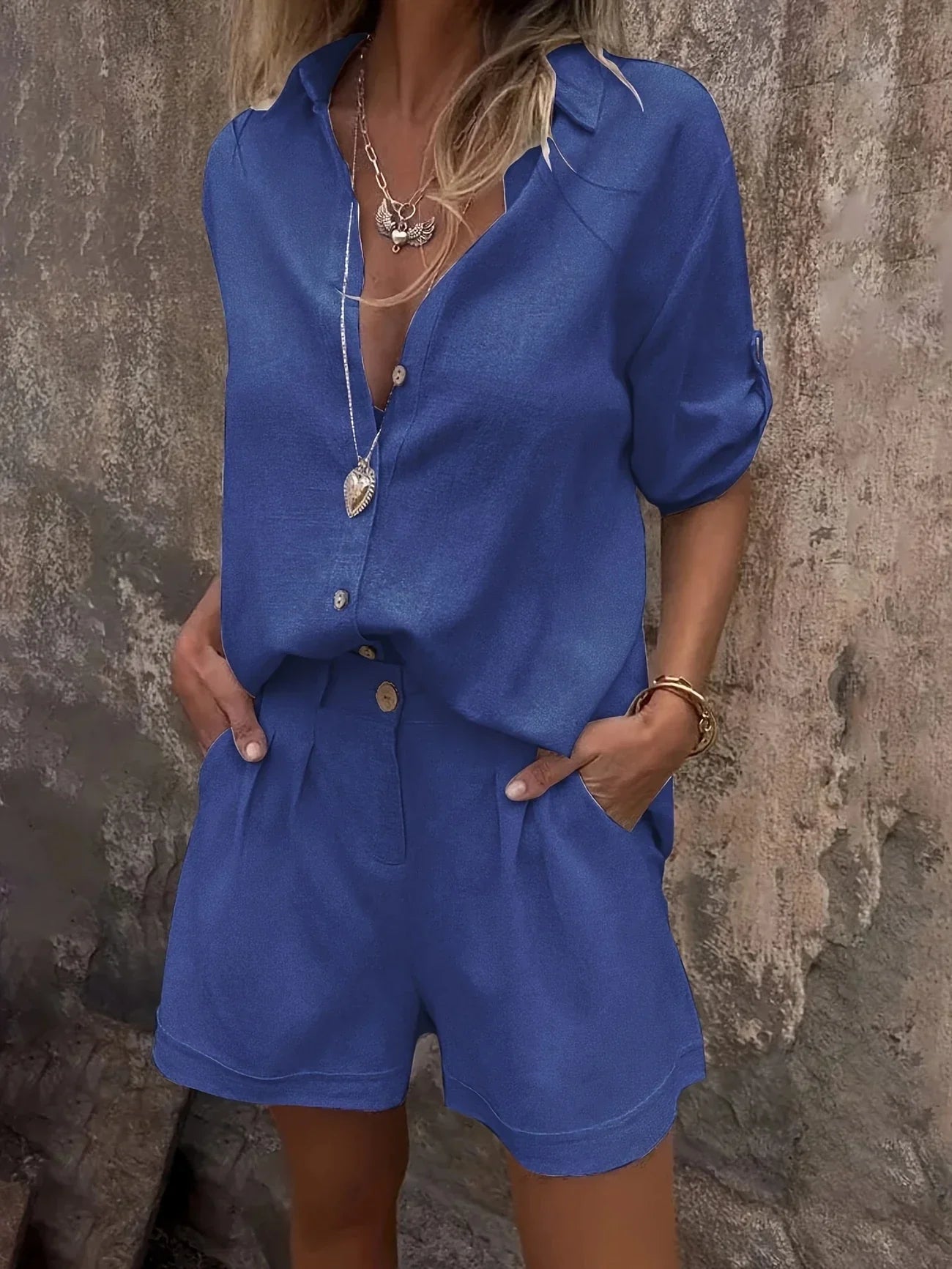 Stylisches zweiteiliges Sommer-Set für Damen
