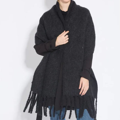 Winterschal Einfarbig 240 Cm