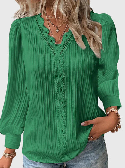ChicAura - Elegante Pullover-Bluse
