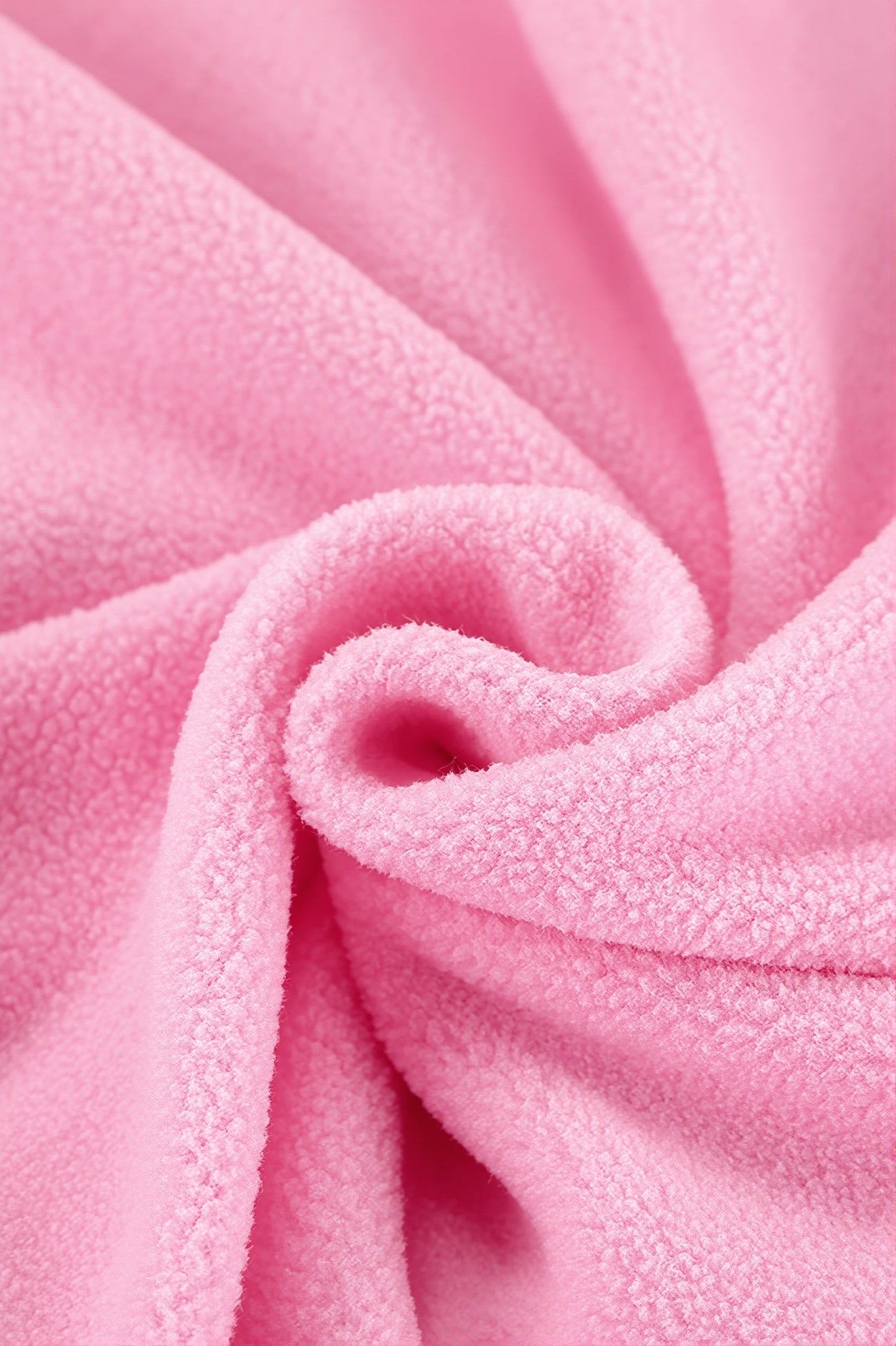 Detail des Viertelreißverschlusses am Damen Fleece Sweatshirt