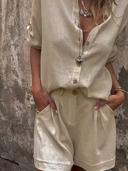 Stylisches zweiteiliges Sommer-Set für Damen