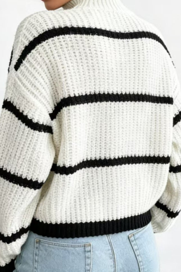 Damen-Rollkragenpullover als vielseitiges Outfit für kalte Tage