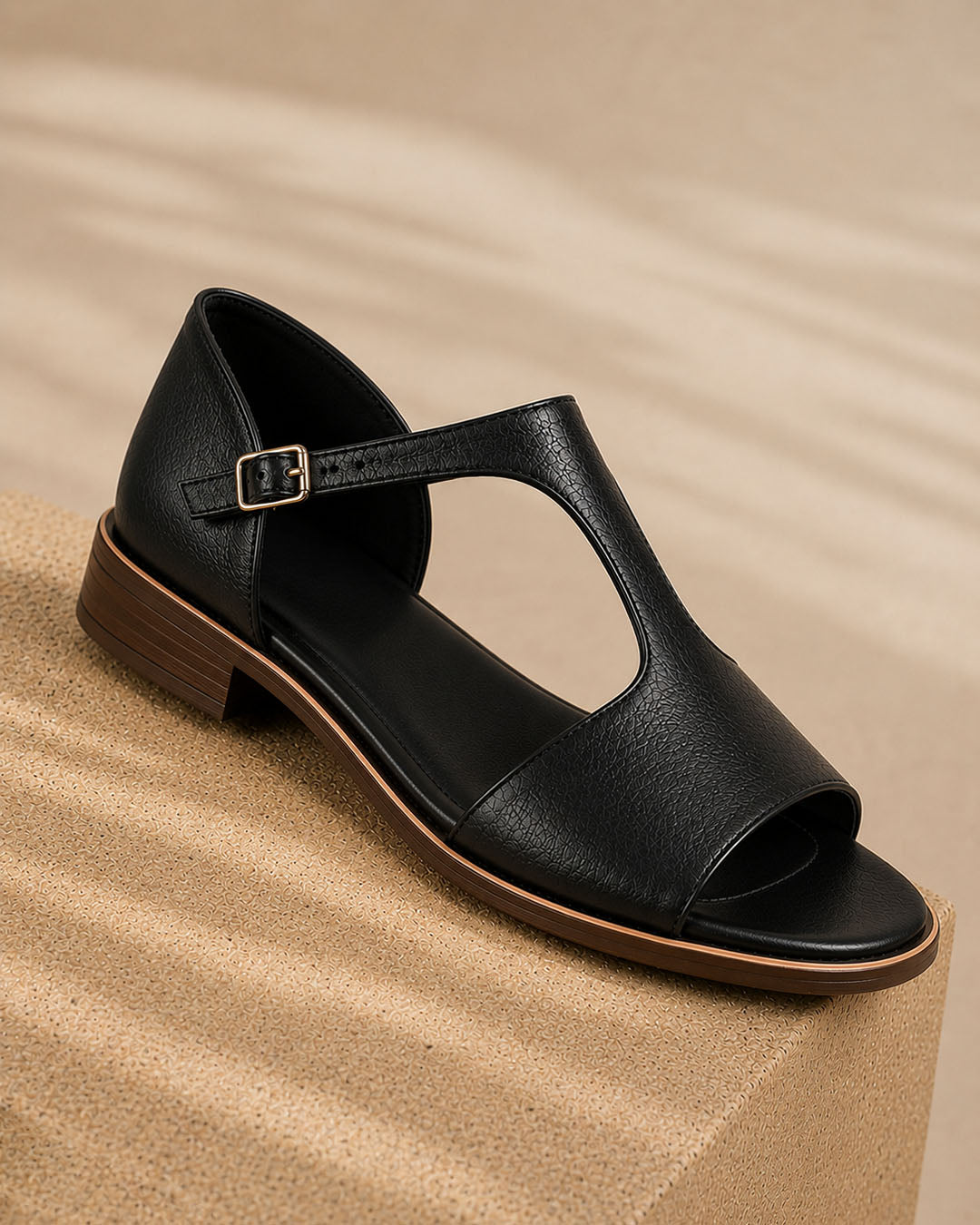 Open-Toe Damen-Sandalen mit Knöchelriemen und elegantem Design