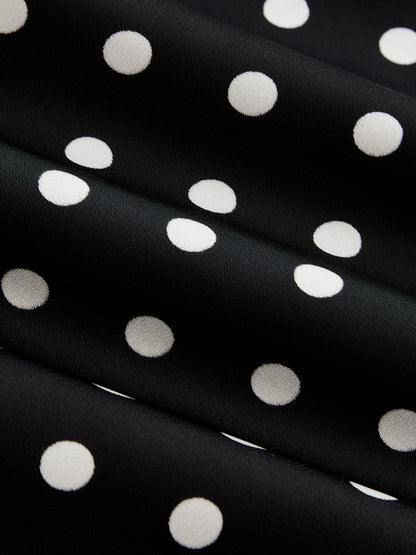 Damen Midirock mit asymmetrischem Saum in Rückansicht