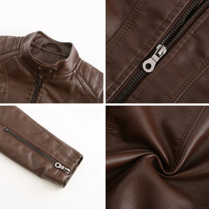 Lederjacke